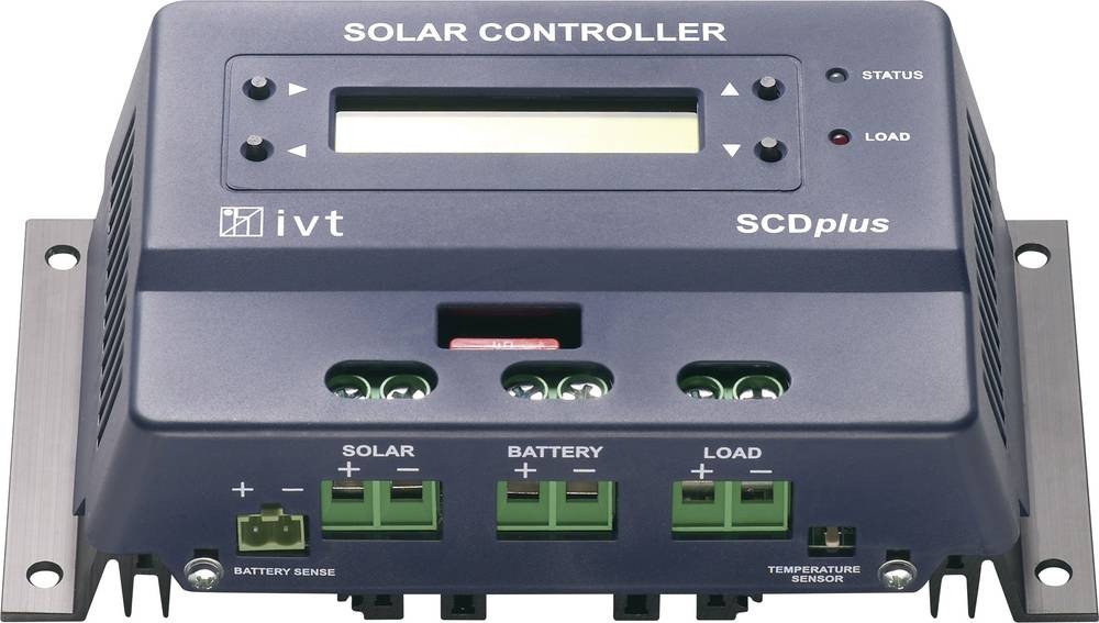IVT SCDplus 40A Laderegler PWM 12 V, 24V 40A