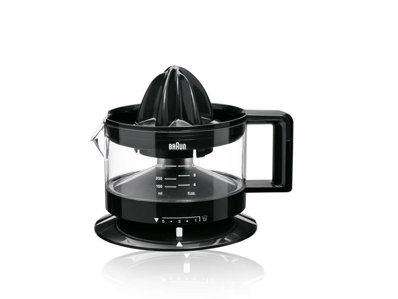 Braun CJ3000BK electric citrus press 0.35 L 20 W Black - Braun