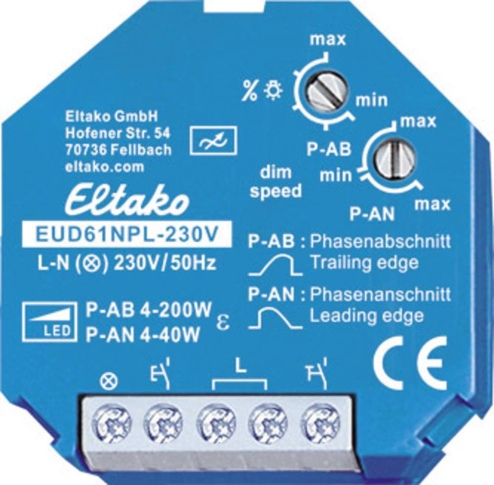 Eltako 61100832 Universal-Dimmer blue