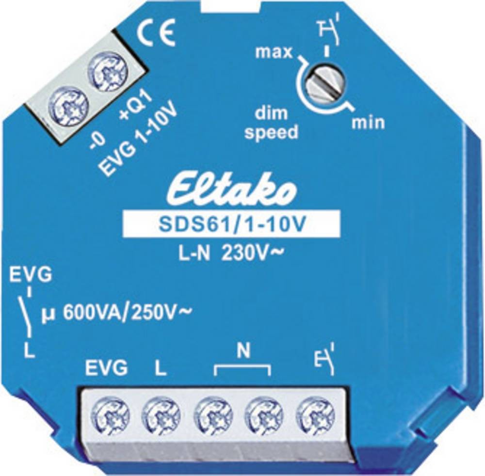 Eltako 61100800 Hutschienen Dimmer azul
