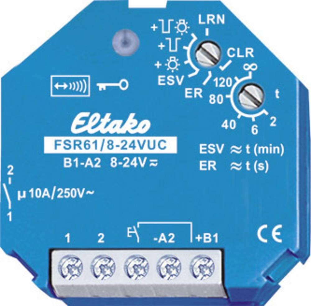 Eltako FSR61/8-24V UC Funk Schaltaktor Unterputz Schaltleistung (max.)