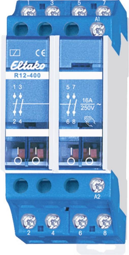 Eltako R12-400-230V Schaltrelais Nennspannung: 230 V Schaltstrom (max.