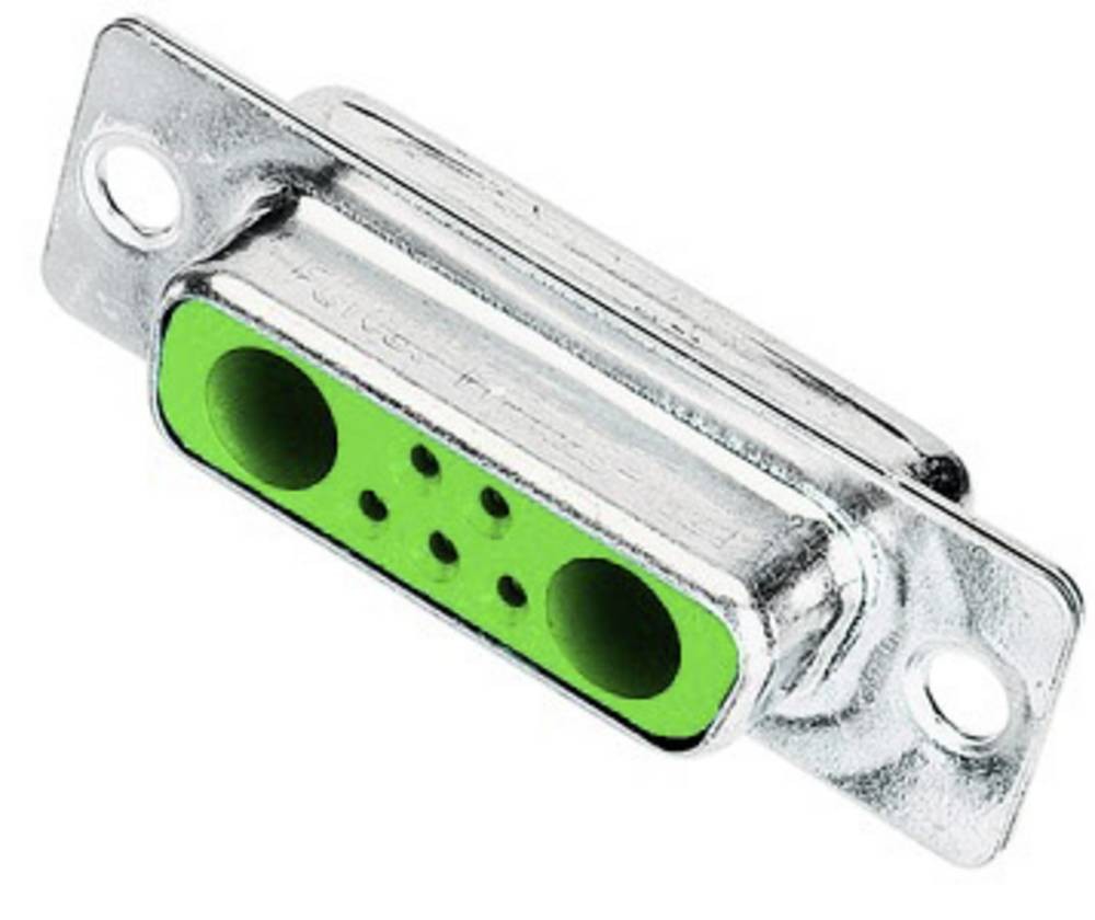 Harting 09 69 201 5072 wire connector D-Sub 2 Green, Metallic -