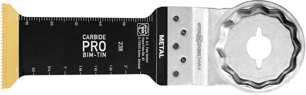 Fein 63502238220 E-CUT CARBIDE PRO Tauchsägeblatt 32mm 3St.