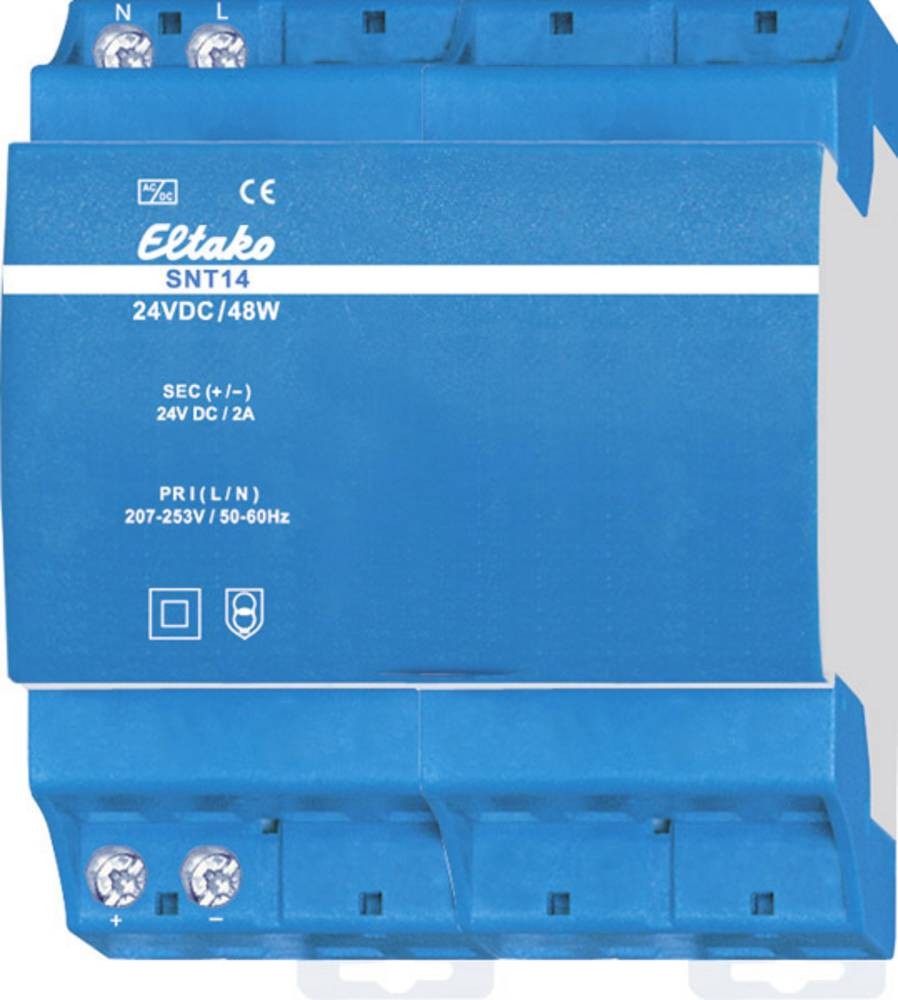 Eltako 30014033 Hutschienen-fuente de alimentación (DIN-Rail) 2A 48W