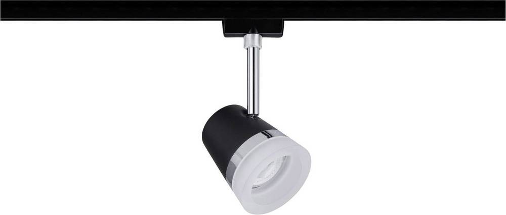 Paulmann Hochvolt-Schienensystem-Leuchte URail GU10 negro (matt),