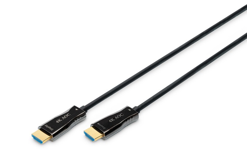Digitus HDMI AOC Hybrid Fiber Optic Cable, UHD 4K, 20 m - Digitus