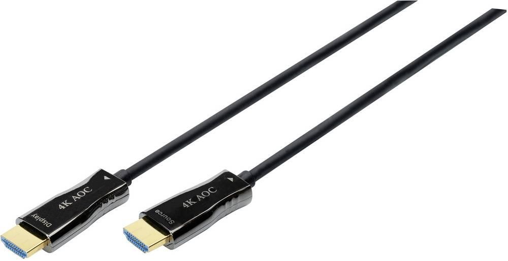 Digitus HDMI AOC Hybrid Fiber Optic Cable, UHD 4K, 10 m - Digitus