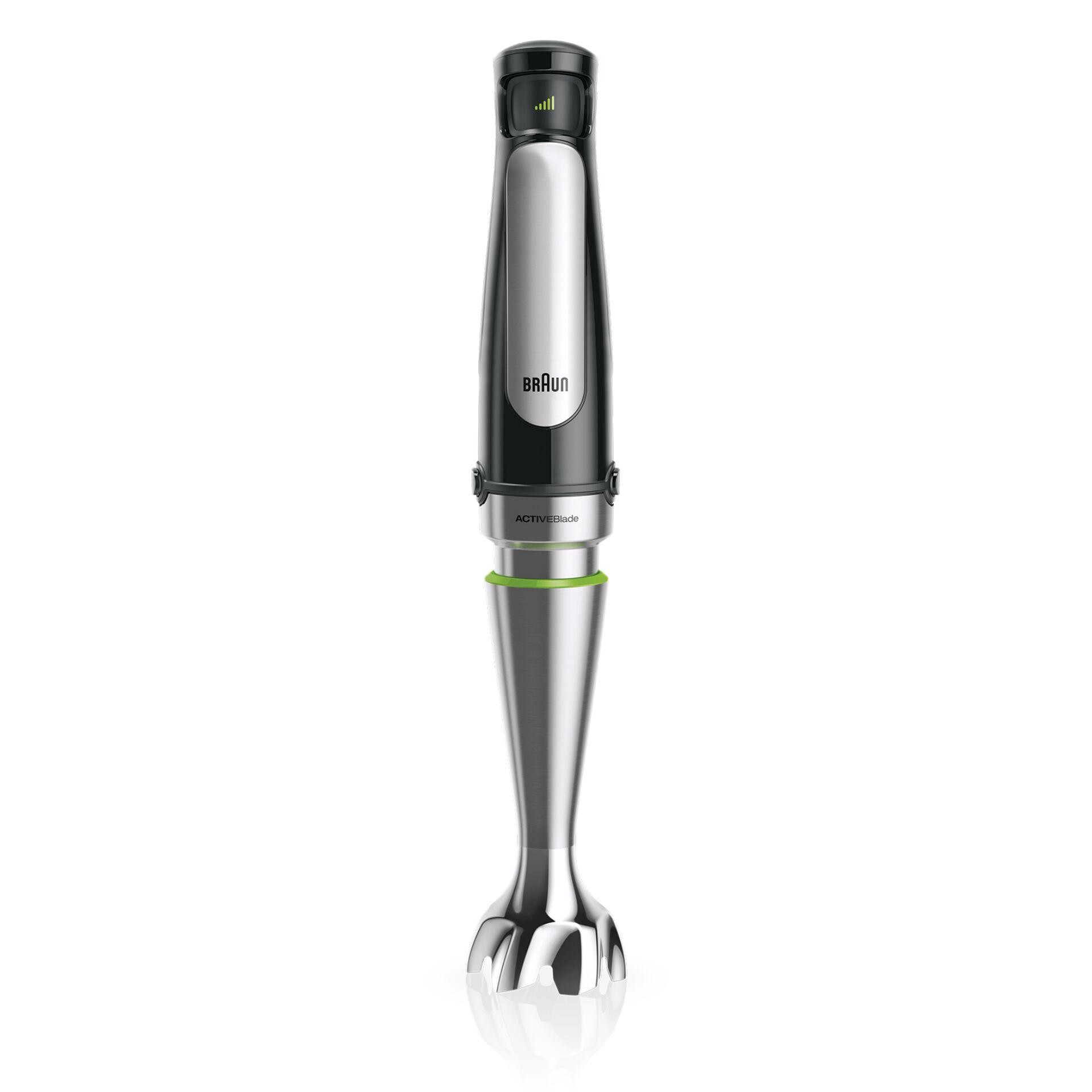 Braun MQ 7000X 0.6 L Immersion blender 1000 W Black, Satin steel -