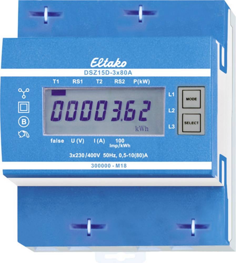 Eltako DSZ15D-3x80A MID 28380015 Drehstromzähler digital 80 A MID-