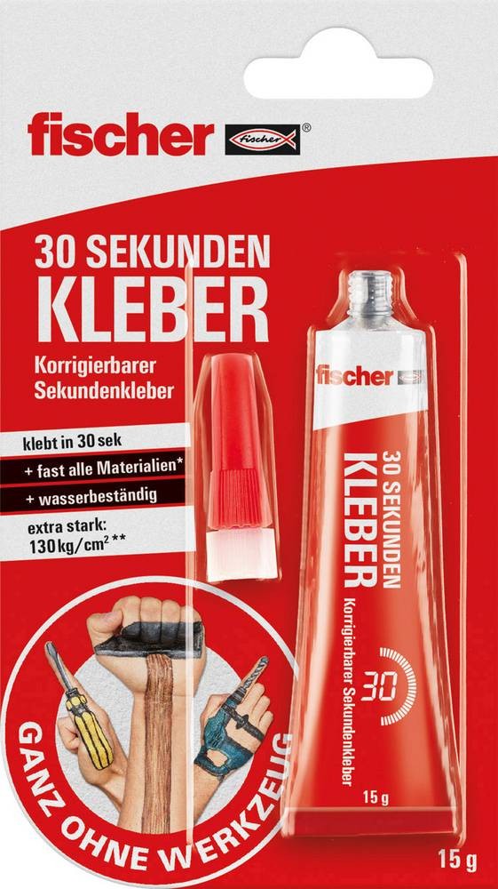 Fischer Sekundenkleber 545868 15g