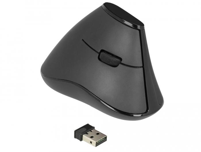 DeLOCK 12622 souris Bureau Droitier RF sans fil Optique 1000 DPI -