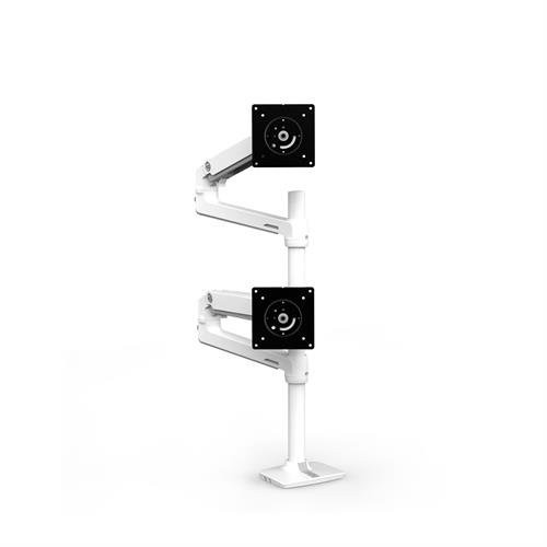 Ergotron LX Series LX Dual Stacking Arm 101.6 cm (40") Desk White -