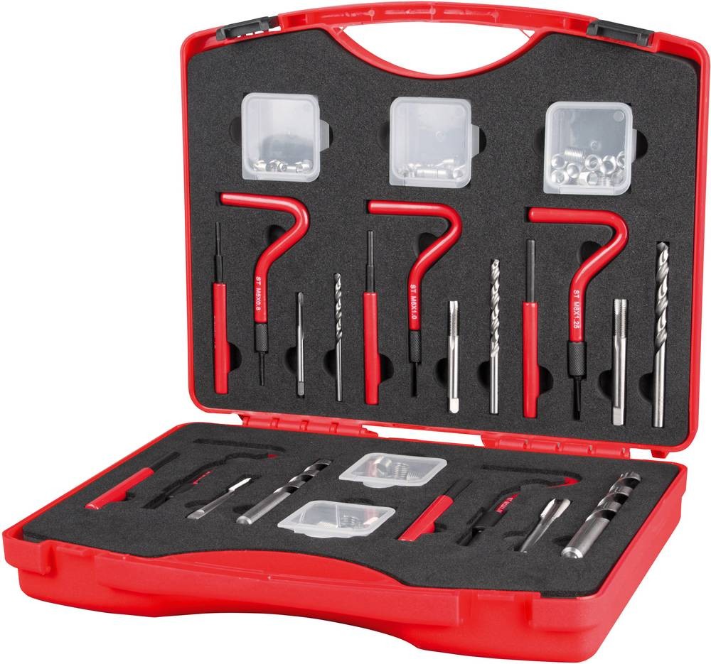 RUKO 244208 Gewindereparatursatz metrisch M5, M6, M8, M10, M12