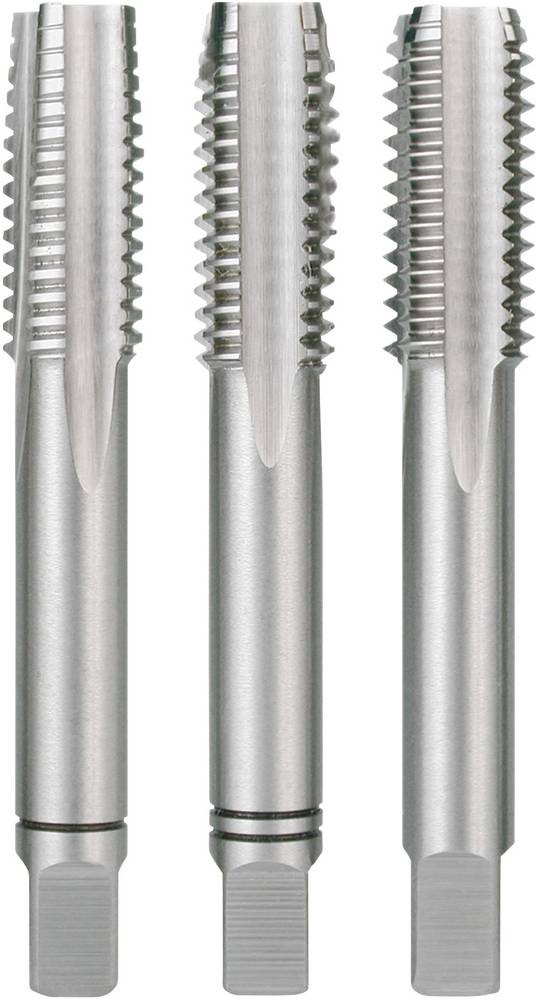 RUKO 230160 Handgewindebohrer 3teilig metrisch M16 Rechtsschneidend