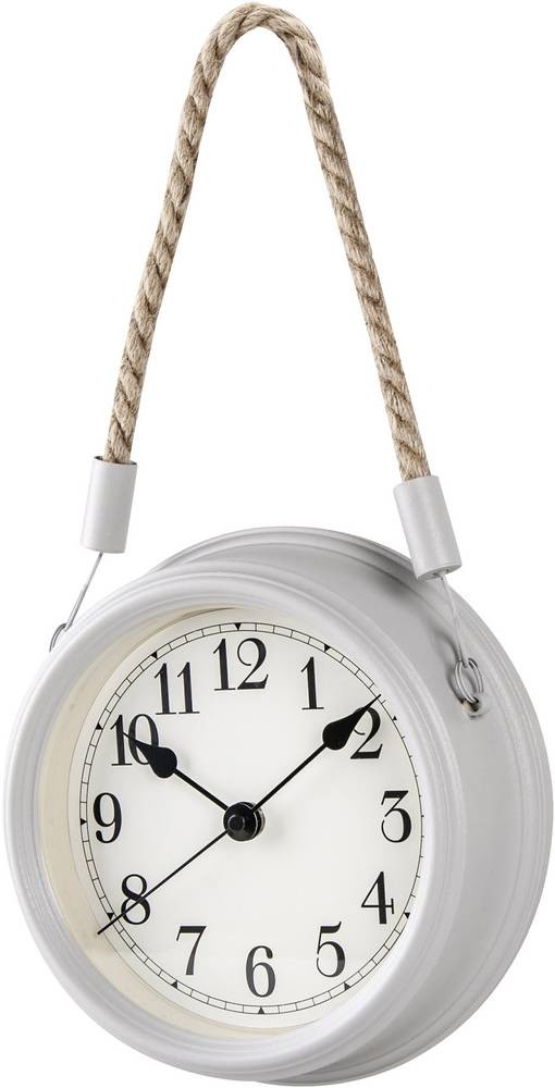 Techno Line WT 7130 Quarz reloj de pared 22cm x 68mm x 68mm gris