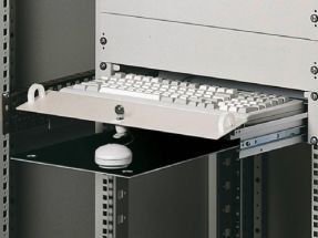 Rittal DK 7281.035 - Rittal DK 7281.035, Black, Aluminium, Steel, 2U,