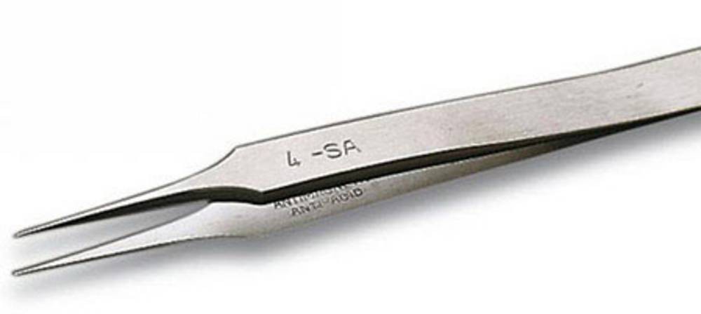 Weller Erem 4SA Präzisionspinzette 1 piece Spitz, extra fein 110mm