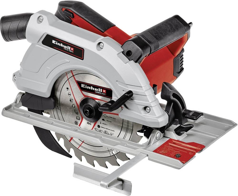 Einhell TE-CS 190/1 Handheld circular saw Cutting depth (max.) (90°)