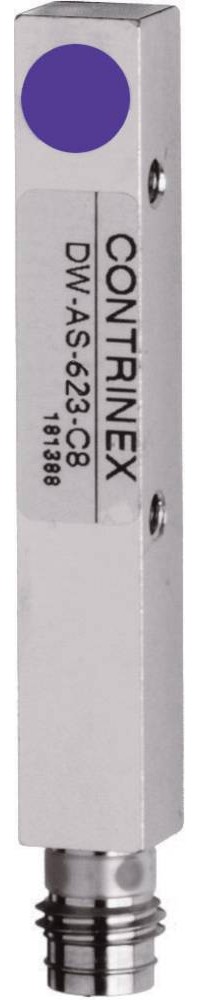 Contrinex Induktiver Näherungsschalter 8 x 8mm bündig PNP DW-AS-623-