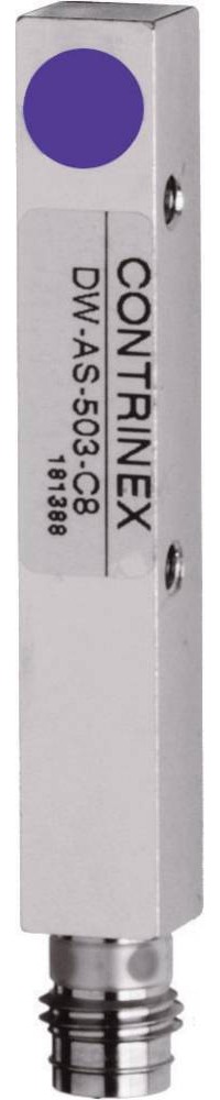 Contrinex Induktiver Näherungsschalter 8 x 8mm bündig PNP DW-AS-503-