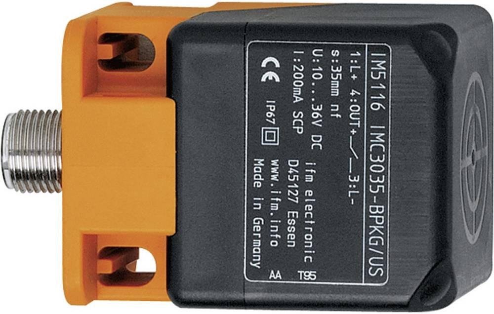 Ifm Electronic Induktiver Näherungsschalter 40 x 40mm bündig PNP