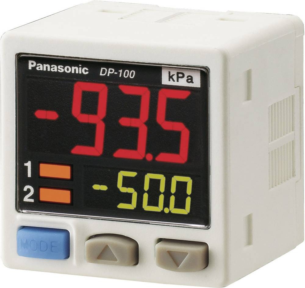 Panasonic Pressure Sensor,1bar Min, 10bar Max, PNP-NO/NC Output,