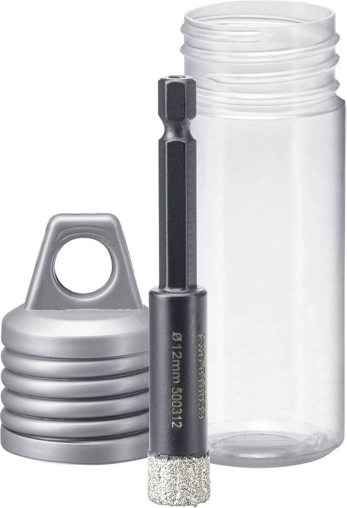 Kwb 500312 Fliesenbohrer 12mm 1/4\ (6.3 mm), Sechskantschaft 1St.