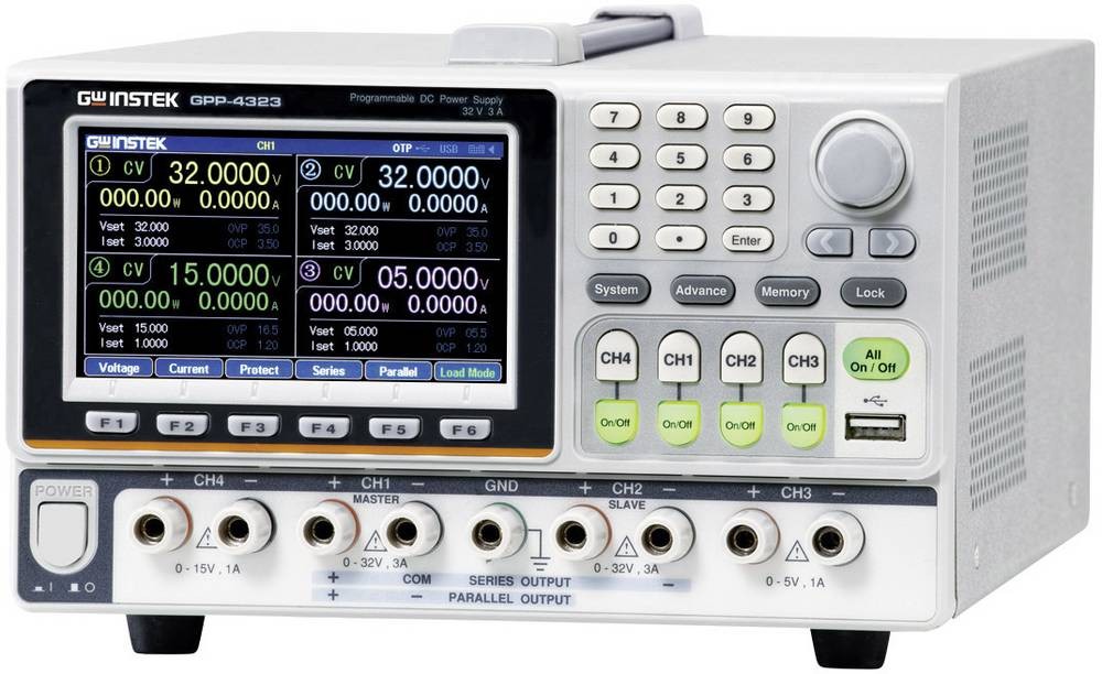 GW Instek GPP-4323 Labornetzgerät, einstellbar 0 - 32V 0 - 3A RS-232,
