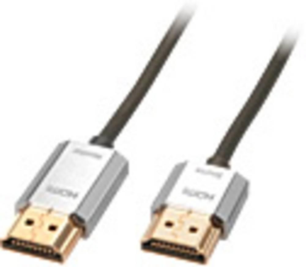 LINDY HDMI Anschlusskabel HDMI-A Stecker, HDMI-A Stecker 4.50m Grau