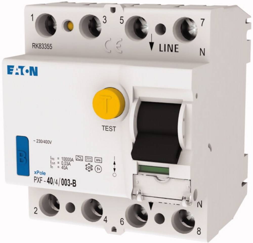 Eaton 300299 PXF-40/4/003-B FI-Schutzschalter allstromsensitiver FI B