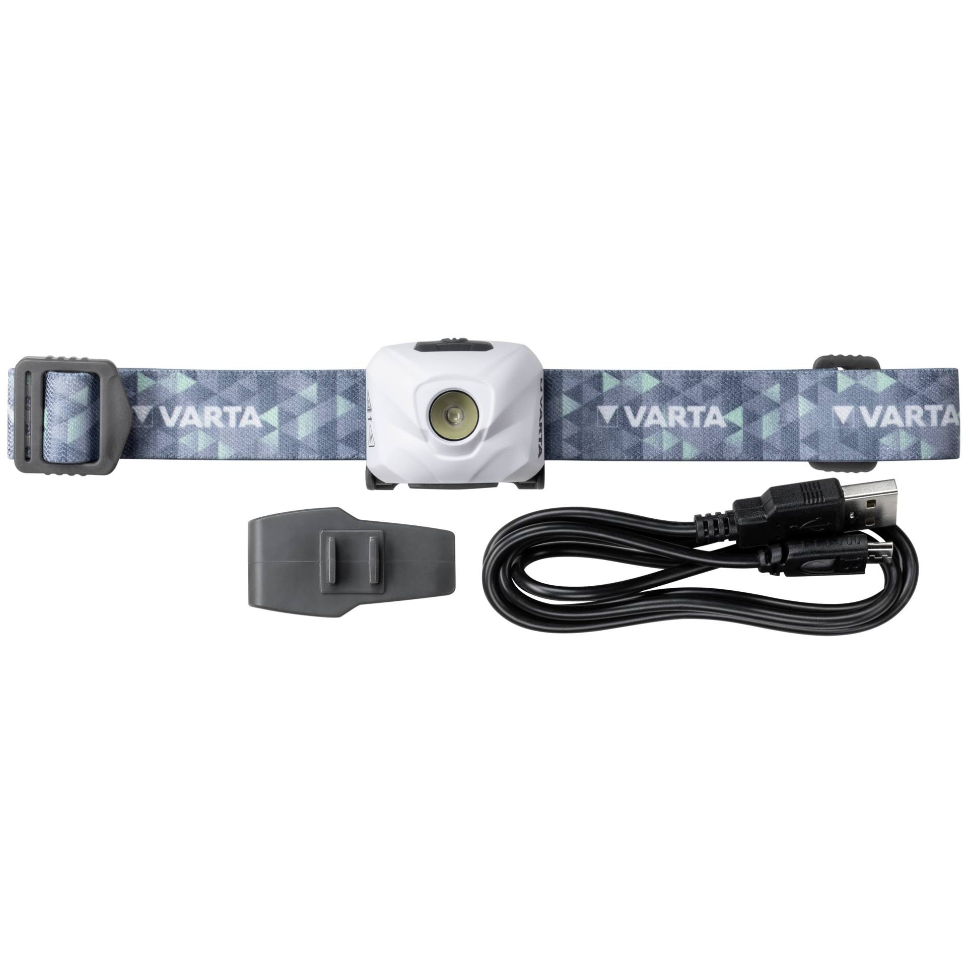 Varta Outd.Sp. Ultralight H30R white LED Stirnlampe akkubetrieben 100