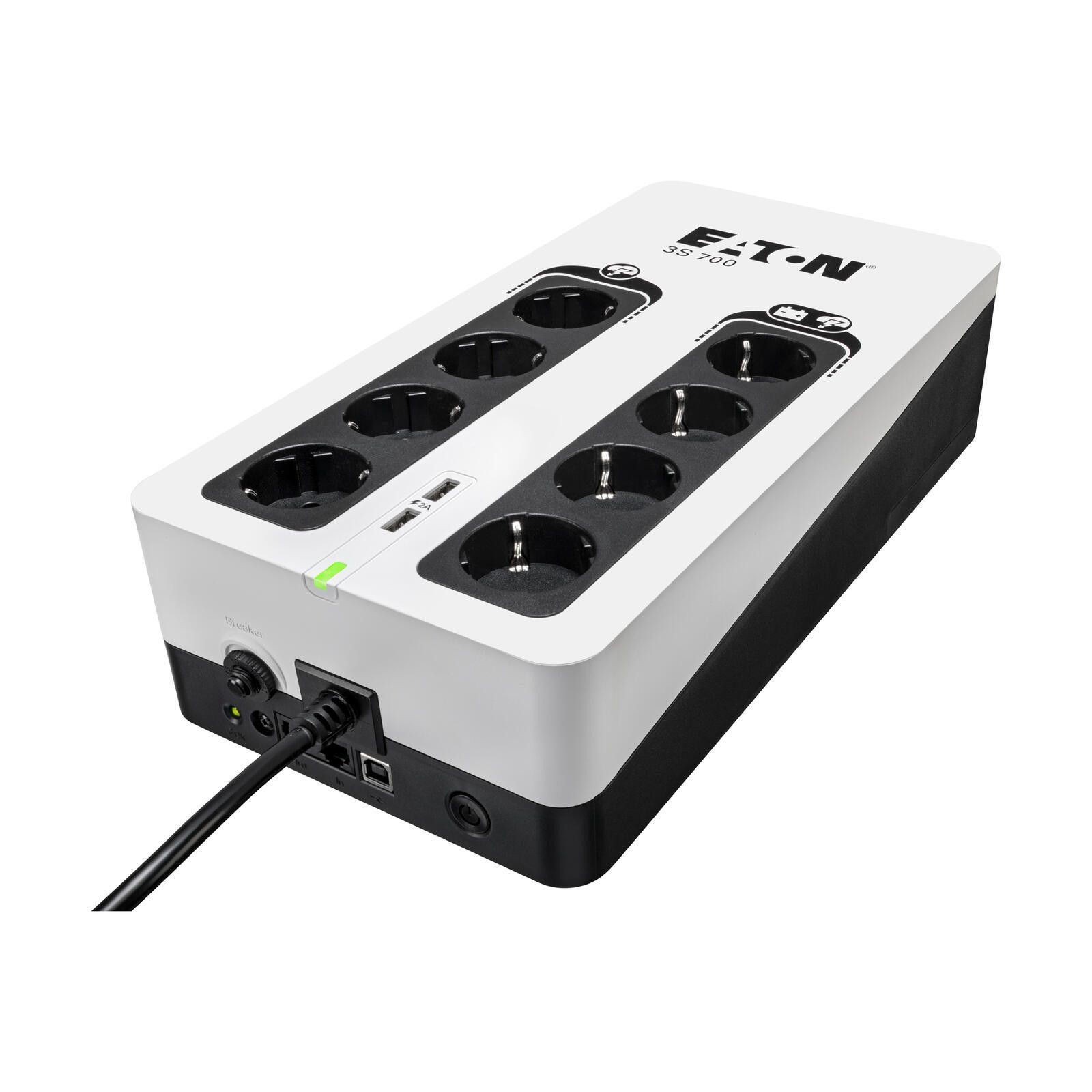 Eaton 3S Gen2 3S700D Offline USB/8x Schuko