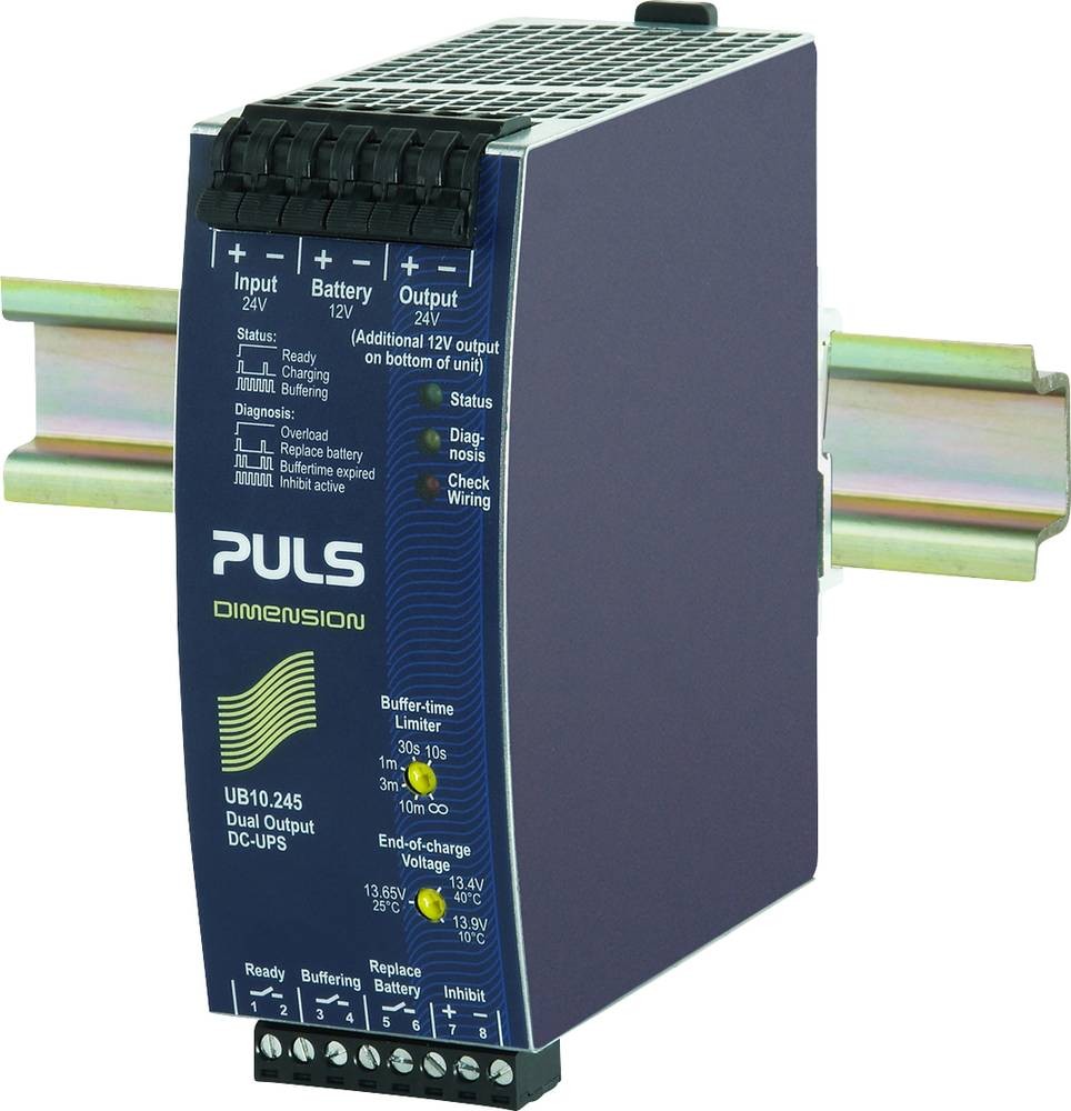PULS UB10.245 Sicherungsmodul 24V 10A 240W Anzahl Ausgänge:1 x