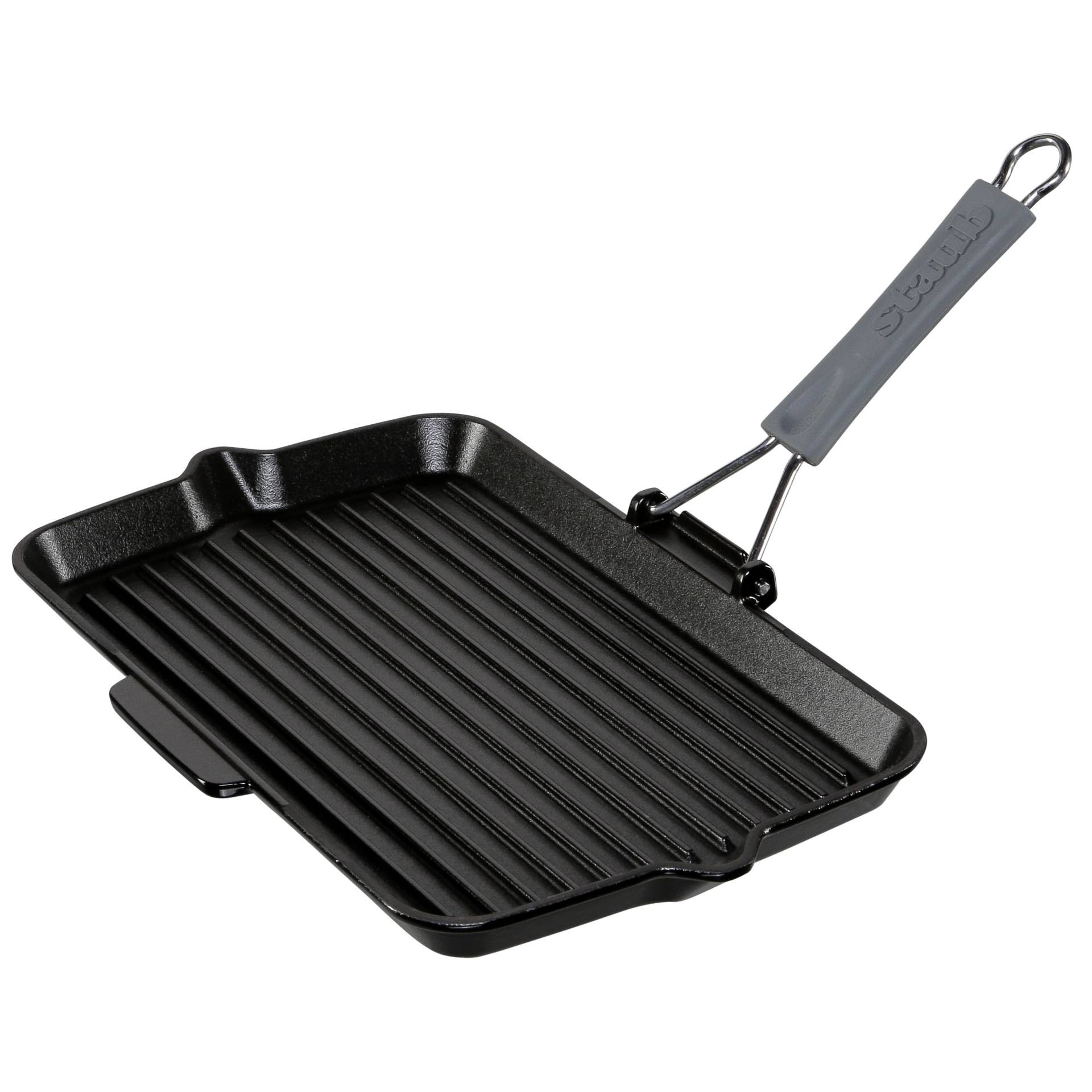 Staub Grill - Staub Grill, Black, 340 mm, 210 mm, 2.7 kg