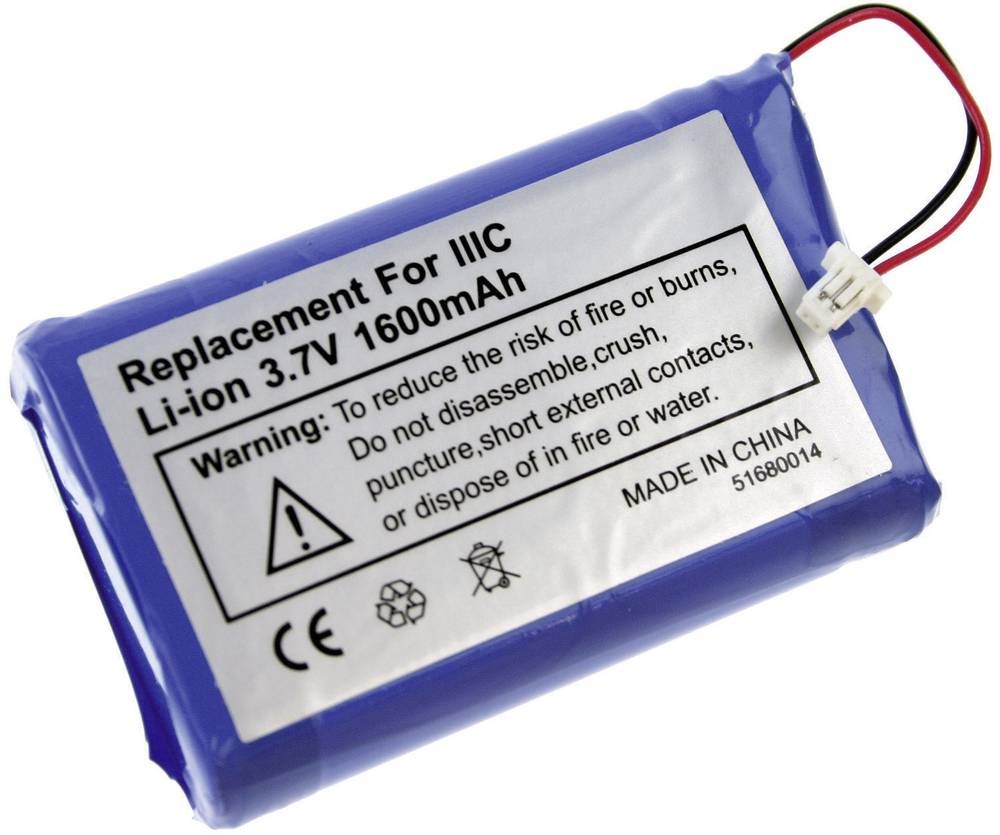 XCell PDA-rechargeable battery replacement for Original-rechargeable