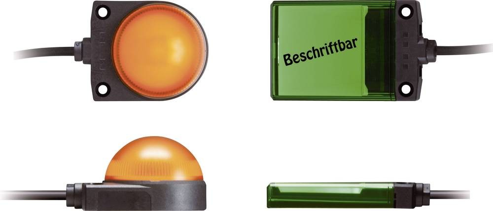 IDEC Green, Red Panel Mount Indicator, IP67 - IDEC Green, Red Panel