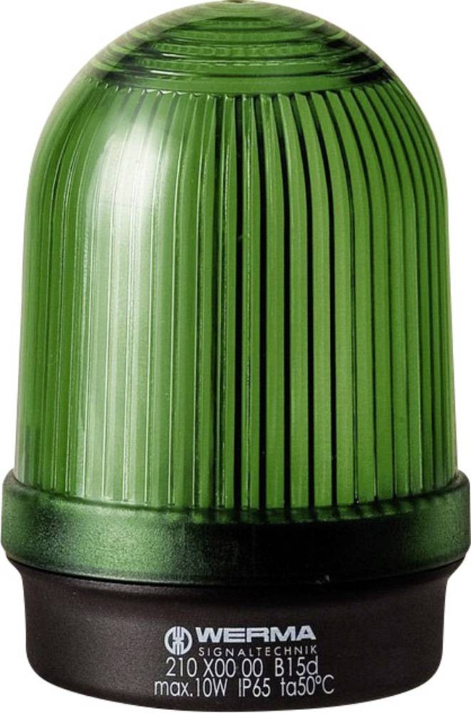 Werma 210.200.00 voyant d'alarme 12 - 230 V Vert - Werma 210.200.00,