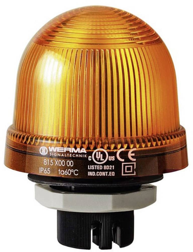 Werma 815.300.00 allarme con indicatore di luce 12 - 230 V Giallo -