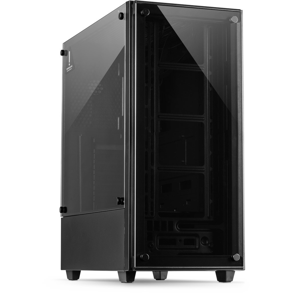 Inter-Tech Geh C-303 Mirror 5x option.Lüfter,Tempered Glas
