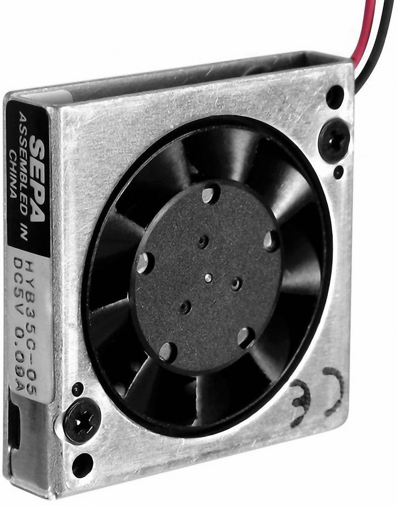 SEPA HYB35C05A Axialventilador 5 V/DC 1.6 m³/h (L x B x H) 35 x 35 x