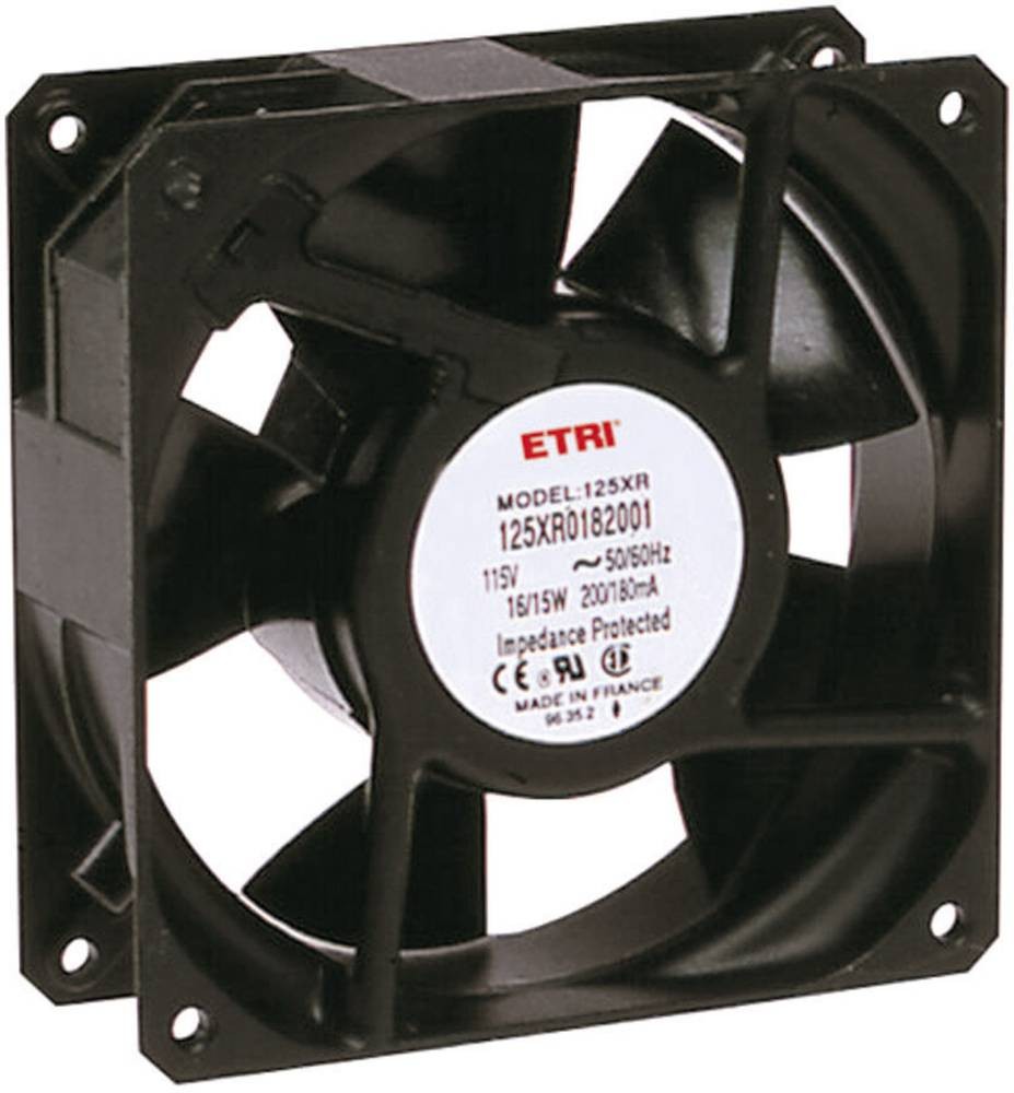 Ecofit 125XR0181000 Axialfan 240 V/AC 2640 l/min (L x B x H) 119 x