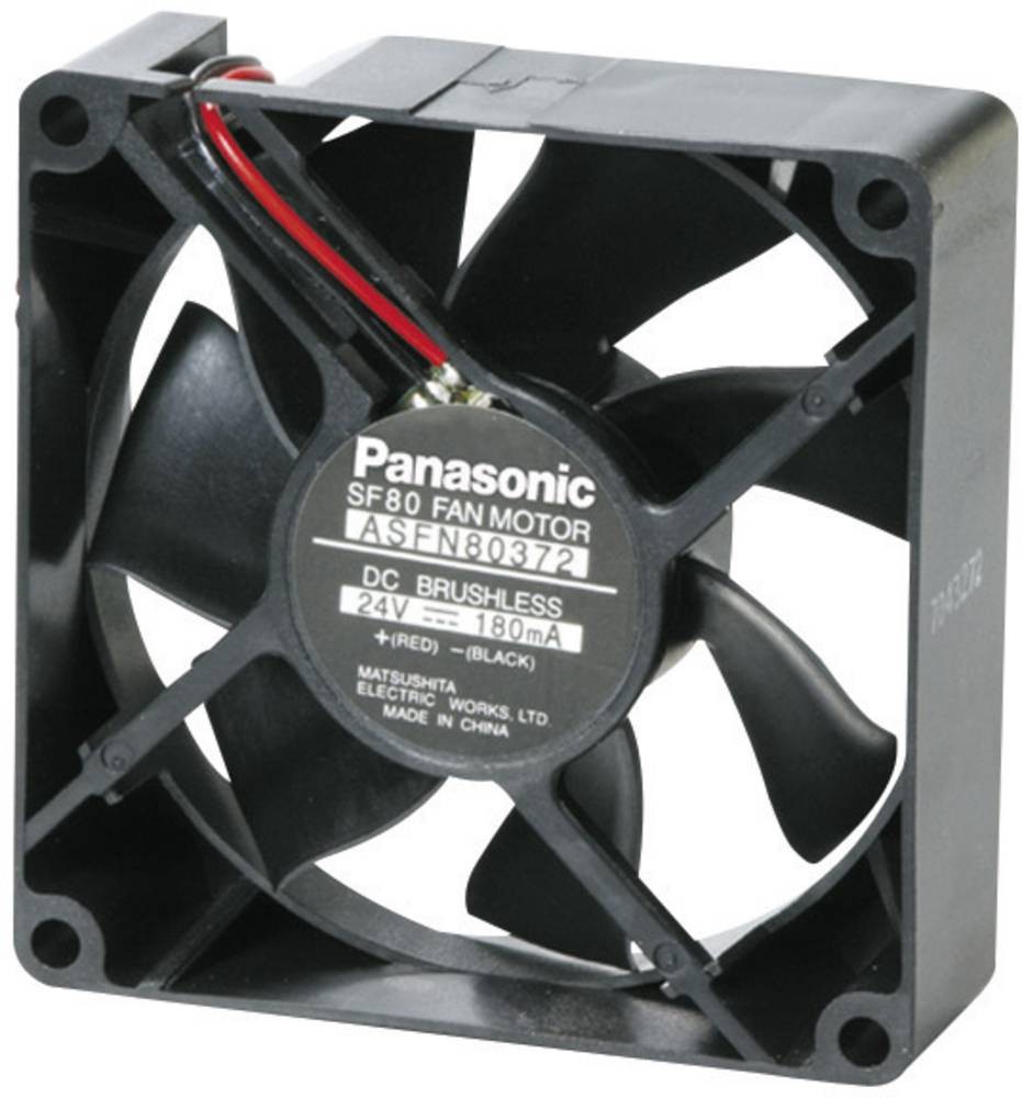 Panasonic ASFN84391 Axialventilateur 12 V/DC 40.8 m³/h (L x B x H)