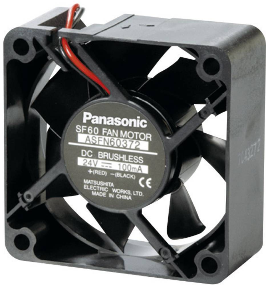 Panasonic ASFN64371 Axiallüfter 12 V/DC 26.4 m³/h (L x B x H) 60 x