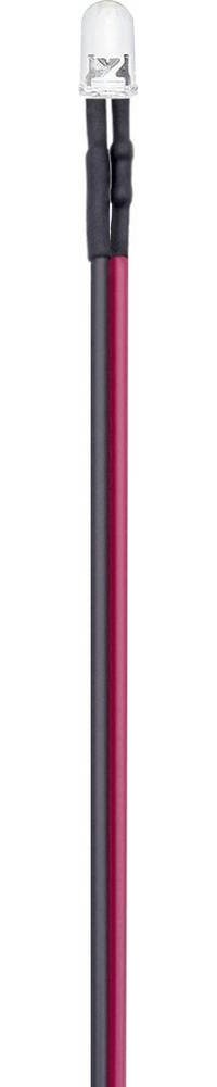TRU COMPONENTS T1810O092 LED-Sortiment Kaltblanc Rund 3mm 8000 mcd 30
