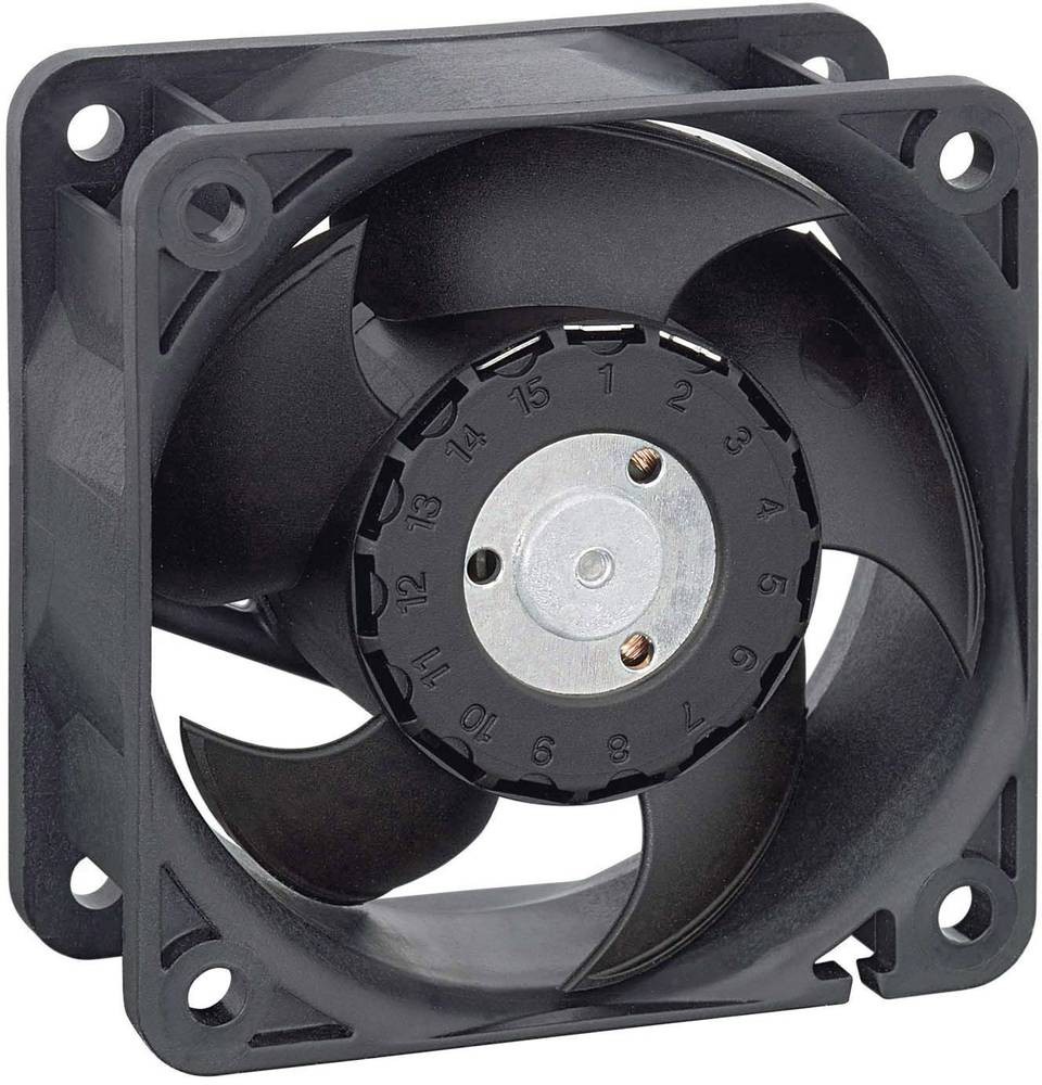 ebm-papst 622L Computer case Fan 6 cm Black - ebm-papst 622L, Fan, 6