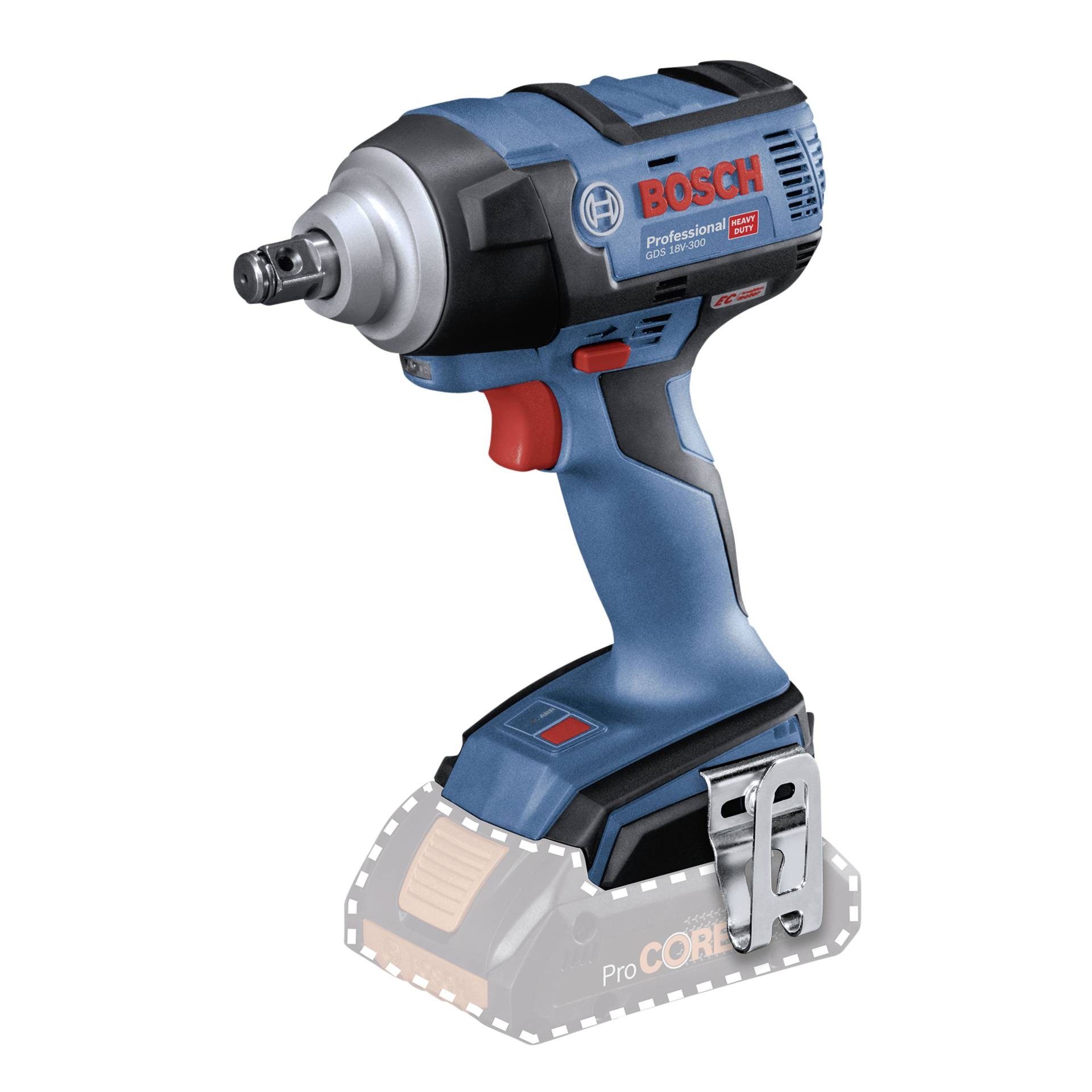 Bosch GDS 18V-300 PROFESSIONAL 1/2" 2400 RPM 300 Nm - Bosch GDS