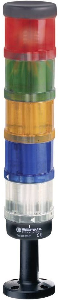 Werma 644.400.75 indicador de luz para alarma 24 V Blanco - Werma 644.