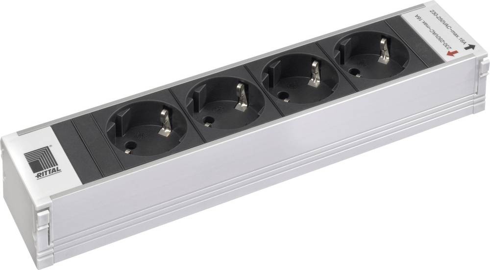 Rittal 7856.100 19 Zoll Netzwerkschrank-Steckdosenleiste