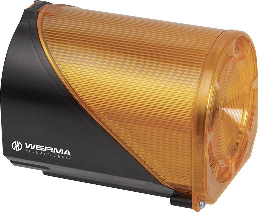 Werma 444.300.75 voyant d'alarme 24 V Jaune - Werma 444.300.75, Jaune,